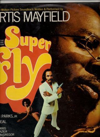 Curtis Mayfield Superfly Ost Aussie Lp Soul R&b Buddah Label The Impressions