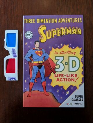Superman 3 - D 1953 Reprint