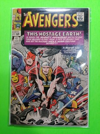 1964 Marvel Comics The Avengers 12 Silver Age Comic Book Jack Kirby Stan Lee