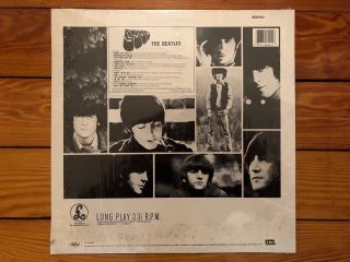 The Beatles ‎– Rubber Soul 1965 Capitol CLJ - 46440 RE Jacket/Vinyl NM 3