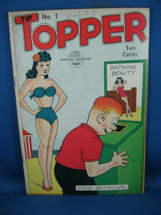 Tip Topper 1 F,  First Issue Gga Lil Abner Fritzi 1949