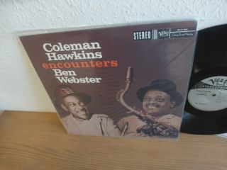 Classic Records Lp Edition Coleman Hawkins Encounters Ben Webster