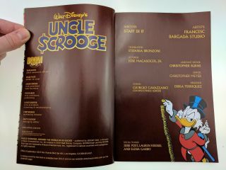 Disney ' s Uncle Scrooge Hunt for Old Number One & Around World in 80 Bucks Comic 4