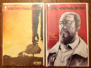 The Walking Dead 193 Nm 1st Print The Farmhouse &192 Rick Grimes Commemorative