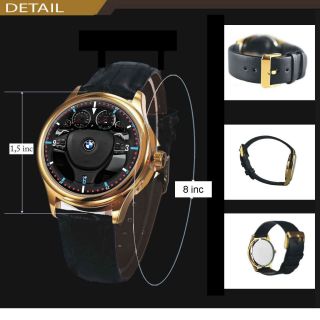 Reloj 2015 Bmw M5 Sedan Steering Wheel Leather Watch