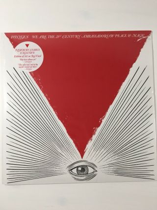 Foxygen We Are The 21st Century Ambassadors Of Peace And Magic Red Vinyl Oop