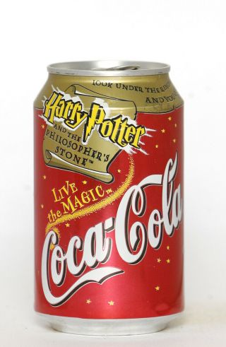 2001 Coca Cola Can From Ireland,  Harry Potter And The Philosopher 