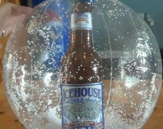 Icehouse Snow Globe Inflatable Blow Up Bottle - Beer Advertising Promo