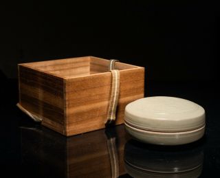 Chinese/korean Antique Celadon Glazed Porcelain Box