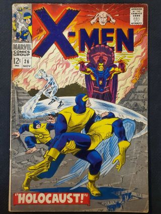 The X - Men 26 (1966) 3.  5 Marvel Comics 1st Print