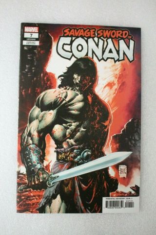 Savage Sword Of Conan 7 1:50 Phillip Tan Retailer Incentive Variant Edition