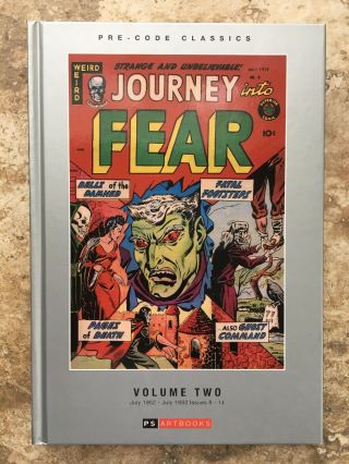 Pre - Code Classics Journey Into Fear (vol 2) Ps Artbooks Hc Collected (1st)