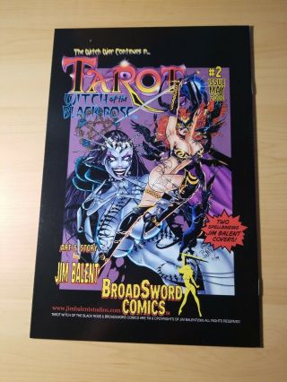 Tarot Witch Of The Black Rose 1b Variant nm 5
