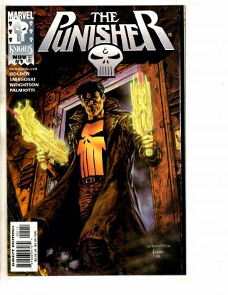 5 Punisher Marvel Comic Books Knights 1 2 3 4,  Official Movie Adaptation J266