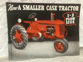 Case Model " Vc  V  Vo " Tractor Sales Brochure