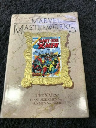 Marvel Masterworks The X - Men Giant Size Hardback Book Autographed By Stan Lee