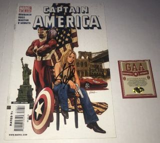 Captain America 49 Signed By Stan Lee Gaa 25029 Certified
