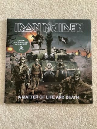 Iron Maiden - A Matter Of Life And Death (ltd Edition Double Picture Disc) 12 "