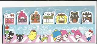 Sanrio Characters Sticky Notes Badtz Keroppi Chococat Melody Kitty