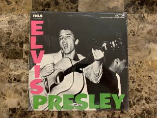 Shrink Elvis Presley Self Titled Rca Lsp 1254 Vinyl Lp Nm
