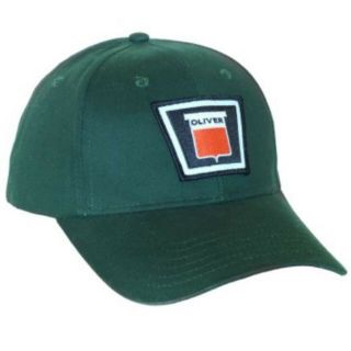 Oliver Logo Tractor 6 Panel Green Hat - Cap Gift Fits Most