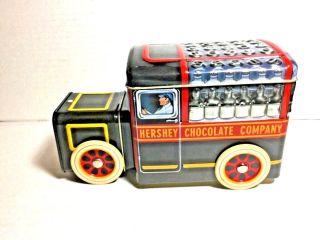Hershey Chocolate Milk Delivery Truck Tin