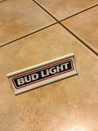Vintage Bud Light Beer Tap Handle 3.  5”