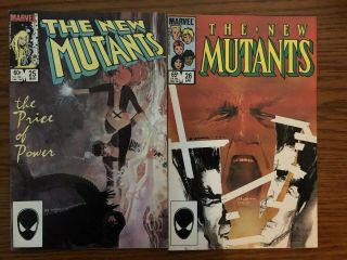 Mutants 25 & 26 1st Cameo & Full Legion Vf,  /nm - 9.  0 Fx Tv Show X - Men