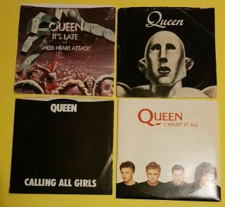 Queen 7 " 45 Vinyl I Want It All / We Will Rock You It 