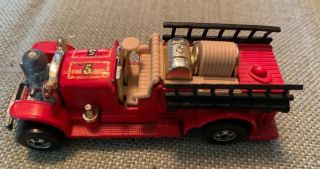 Hot Wheels Vintage Old Number 5 Fire Truck 1980
