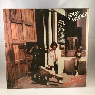 Gary Moore Back On The Streets 1978 Uk First Issue Vinyl Lp