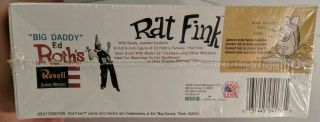 Ed Big Daddy Roth RAT FINK Revell Model Kit with tribute patch 2001 2