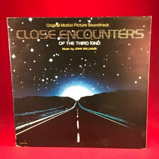 Soundtrack Close Encounters Of The Third Kind 1978 Uk Vinyl Lp,  7 "