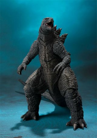 S.  H.  Monsterarts Godzilla King of the Monsters KOTM 2019 Movie Figure No Box 3