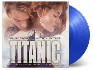 Titanic Soundtrack 2lp 180g Blue Vinyl Limited Edition /