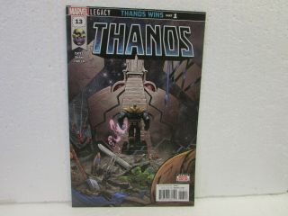 Thanos 13 Marvel 2018 1st Cosmic Ghost Rider Donny Cates / Geoff Shaw Vf