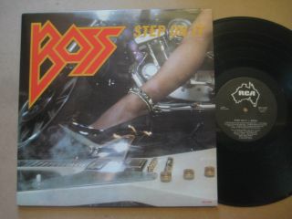 Boss Step On It Rare Aussie Heavy Metal Lp 1984 - Vpl1 - 0467 - Vinyl Is Near