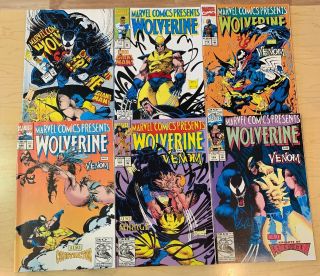 Marvel Comics Presents 117 - 122 Wolverine And Venom 1992