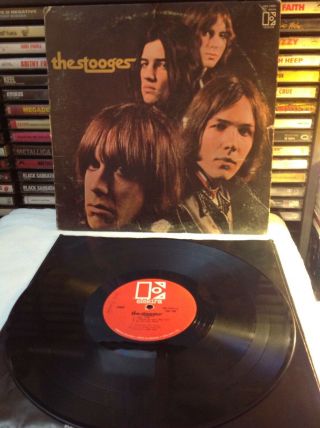 The Stooges Self Titled Rare 1st Press Punk Vinyl Elektra 1969 74051 Iggy Pop