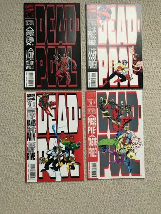 Deadpool The Circle Chase 1 (1993 Marvel Comic Book) 1st Deadpool Solo Series