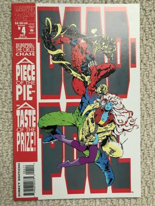 Deadpool The Circle Chase 1 (1993 Marvel Comic Book) 1st Deadpool Solo Series 5