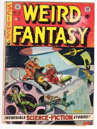 Weird Fantasy 14 - Ec Comics 1952 - Wally Wood,  Al Williamson - Very Good