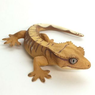 Kaiyodo Capsule Q Museum Mini Figure Crested Gecko Tiger Import Japan