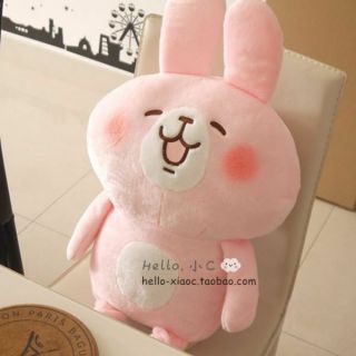 28  Huge Big Kanahei Bandai Pink Bunny Stuffed Plush Doll Japan Chicken Kitty 4