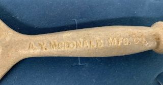 A.  Y.  McDonald MFG.  CO.  Vintage Metal Bottle Opener Advertising Collectible 2