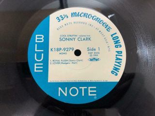 SONNY CLARK COOL STRUTTIN ' VOL.  2 BLUE NOTE KI8P - 9279 MONO JAPAN VINYL LP 3