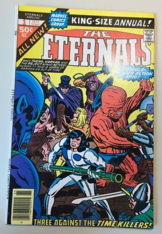 Marvel Comic Group The Eternals Vol 1 Annual 1