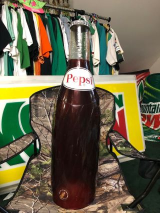 Pepsi Inflatable Bottle Early 1960’s Vintage