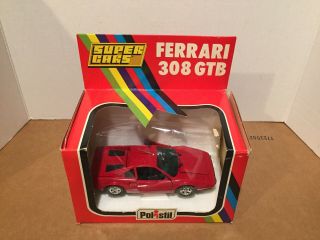 Polistil Politoys Ferrari 308 Gtb Made In Italy 1/25 Scale Poor Box