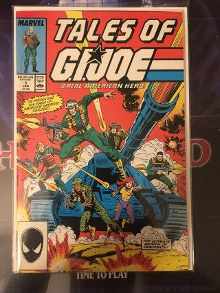 Marvel Tales Of Gi Joe Comic Issue 1